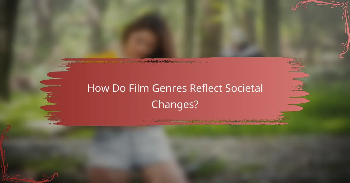 How Do Film Genres Reflect Societal Changes?